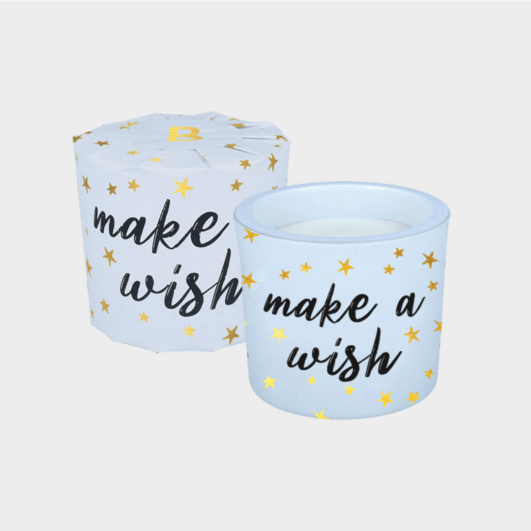 Ароматическая свеча в обертке "Загадай желание" BOMB COSMETICS WRAPPED CANDLE 35 HOURS #Make a Wish в интернет-магазине ARAMZO