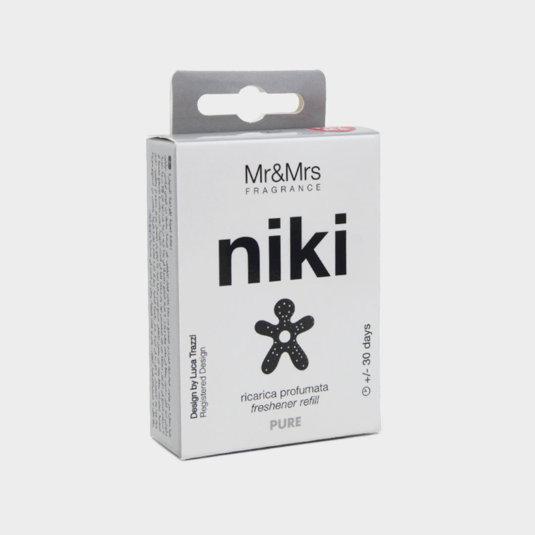 Сменный блок ароматизатора "Прохлада" MR&MRS FRAGRANCE NIKI REFILL NIKI PURE в интернет-магазине ARAMZO