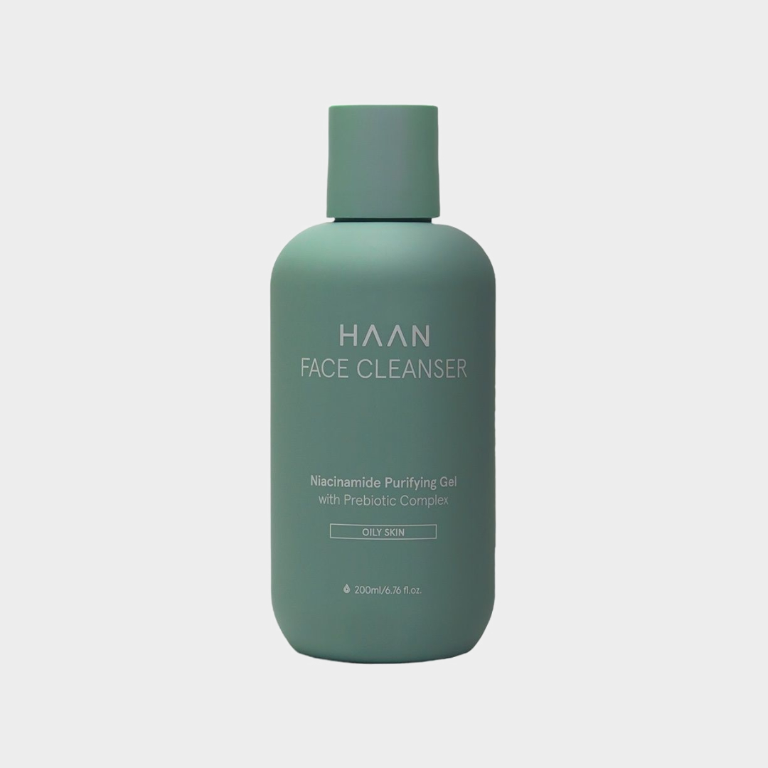 Гель для умывания с пребиотиками и ниацинамидом для комбинированной и жирной кожи Haan Niacinamide Face Cleanser for Oily Skin в интернет-магазине ARAMZO