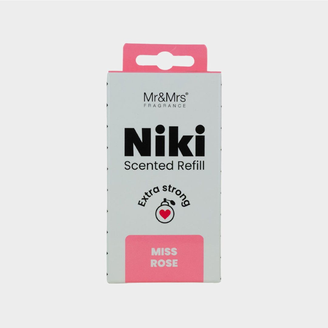 Сменный блок ароматизатора "Мисс роза" MR&MRS FRAGRANCE NIKI REFILL MISS ROSE в интернет-магазине ARAMZO